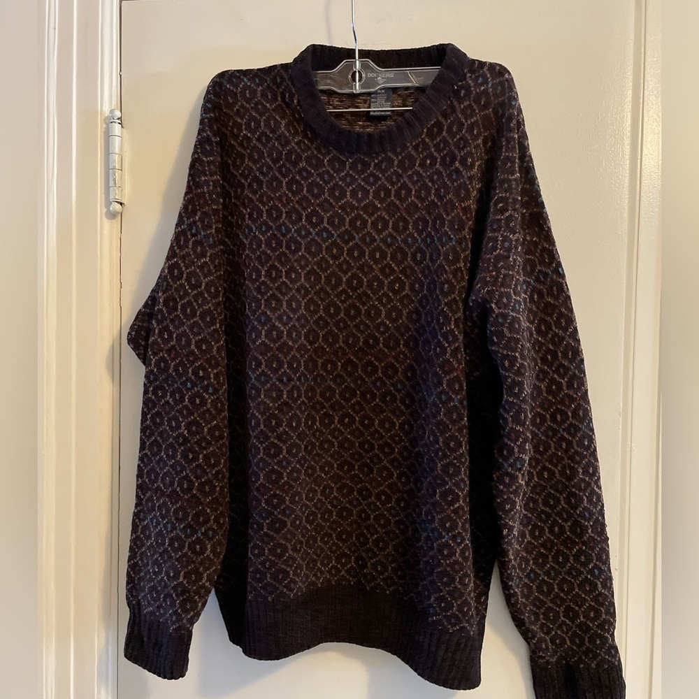 Vintage Docker’s Grandpa Long Sleeve Crewneck Sweater Size Medium